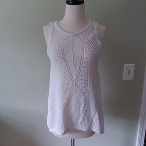 Cabi sleeveless knit tunic top